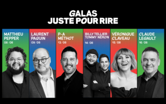 Galas Juste pour rire à Québec - Affiche - Animateurs variés